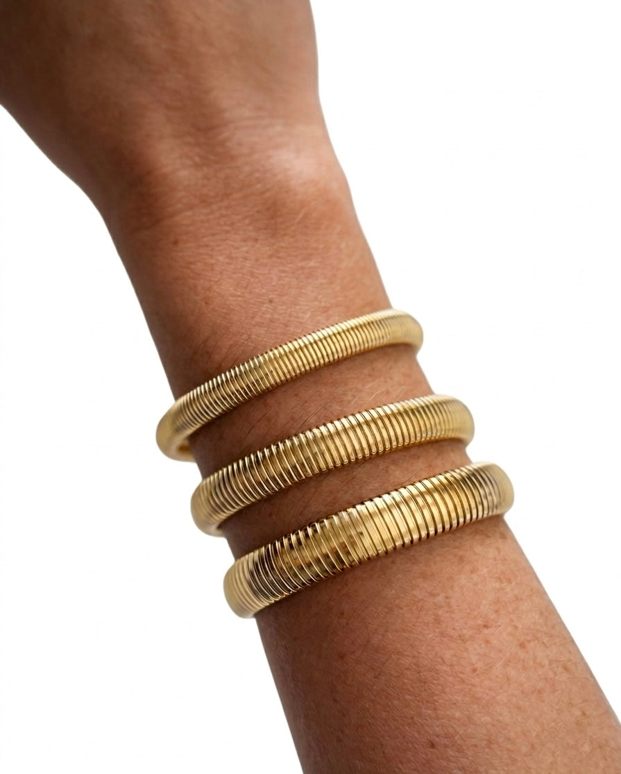 The Stretch Bracelet - Gold