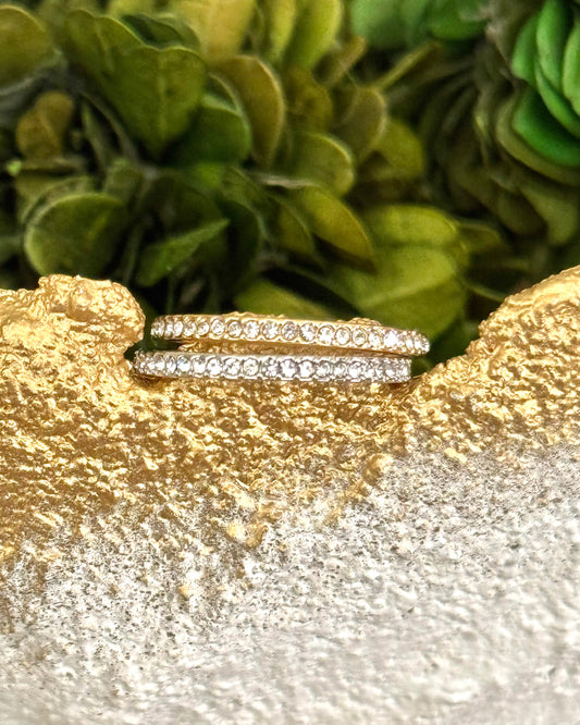 Dainty CZ Pave Ring