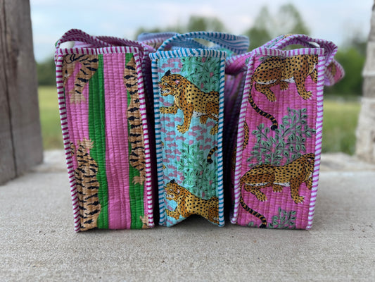 Reversible Quilted Tote-Mini