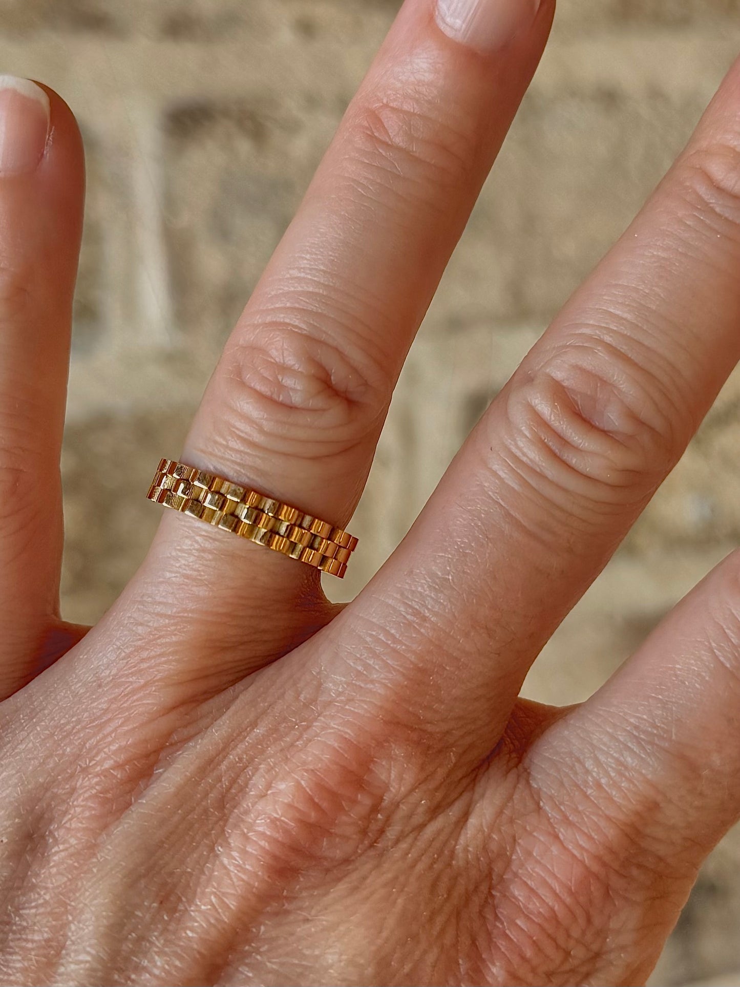 The Watch Band Ring-Skinny