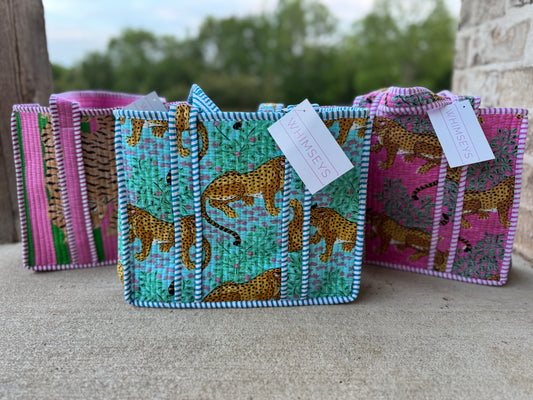 Reversible Quilted Tote-Mini