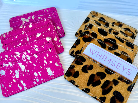 Cowhide Credit Card Holder